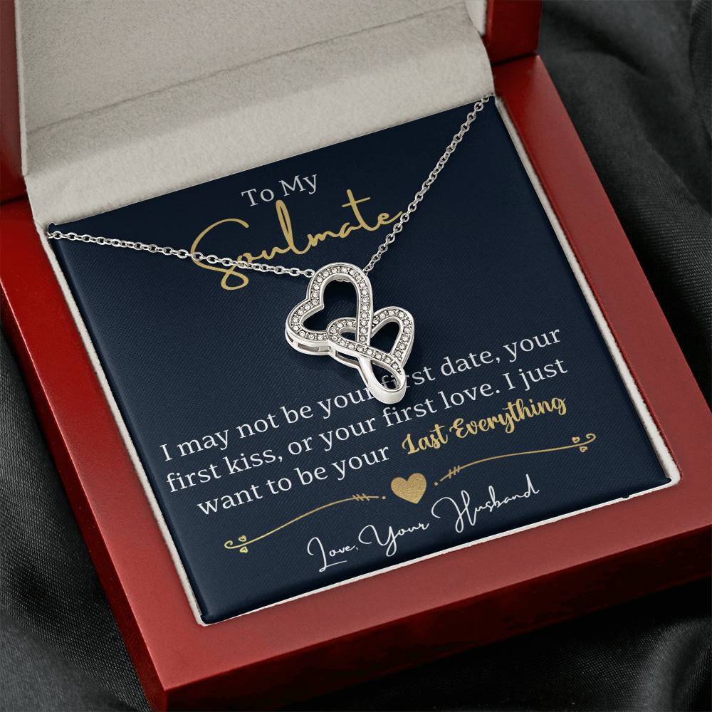 To My Wife Knot Necklace and Earring Gift Set-[Heartfelt Family Gift]