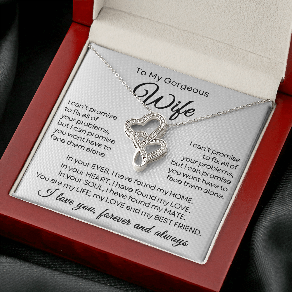 Gift for Wife  Hearts Necklace-[Heartfelt Family Gift]