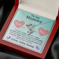 Mommy from Baby Heart to Heart Necklace-[Heartfelt Family Gift]
