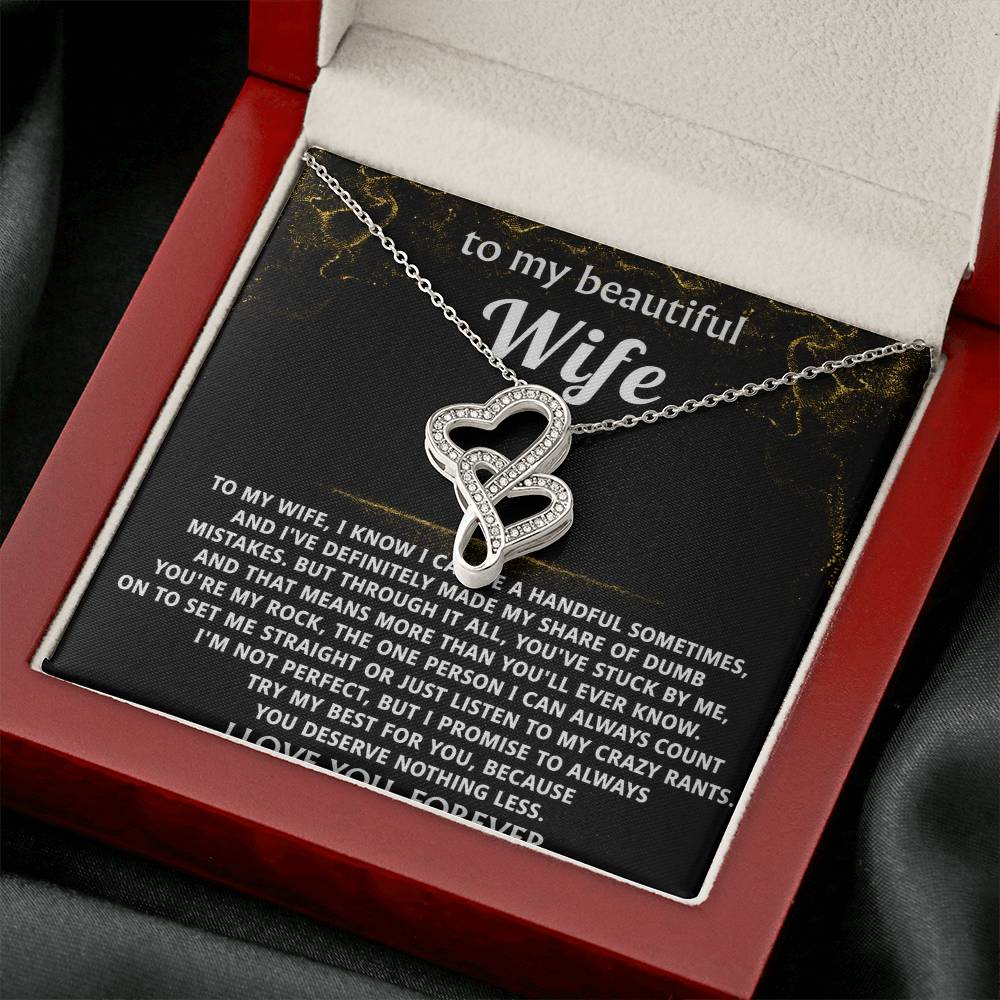 To My Wife, You're my rock, my everything.