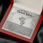 Bonus Mom Heart to Heart Necklace Gift-[Heartfelt Family Gift]