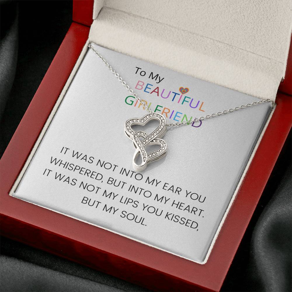 Girlfriend Heart to Heart Necklace Gift-[Heartfelt Family Gift]