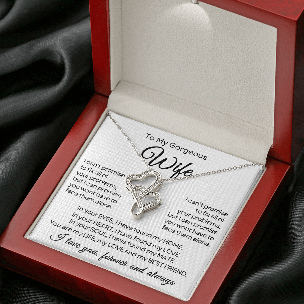 Gift for Wife  Hearts Necklace-[Heartfelt Family Gift]