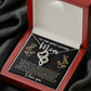 Mom Heart to Heart Necklace-[Heartfelt Family Gift]