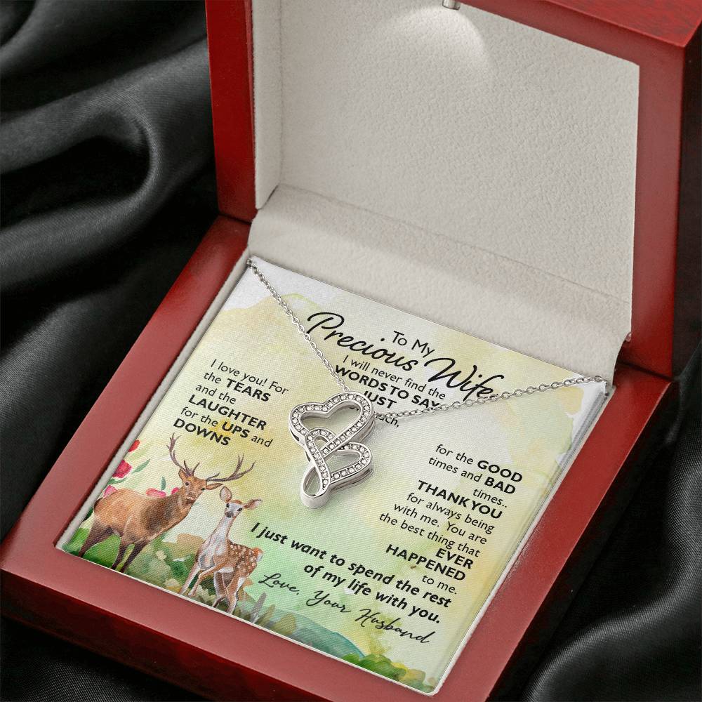 To My Precious Wife-I will never find the WORDS-[Heartfelt Family Gift]