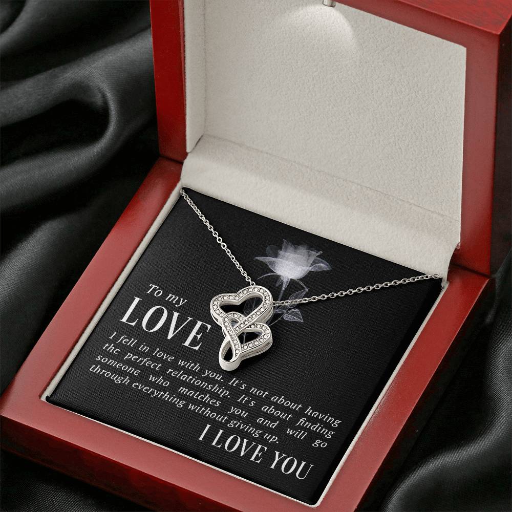 To my love-I fell in love-[Heartfelt Family Gift]