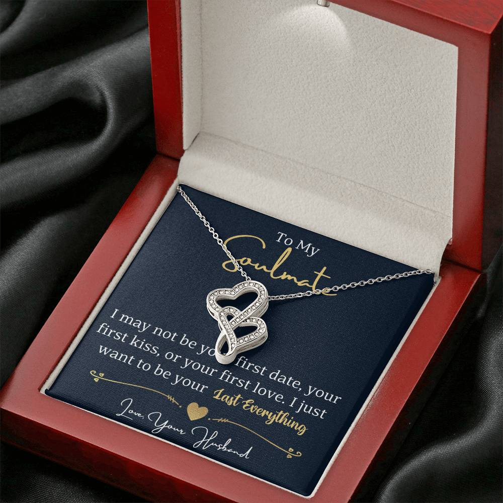 To My Wife Knot Necklace and Earring Gift Set-[Heartfelt Family Gift]
