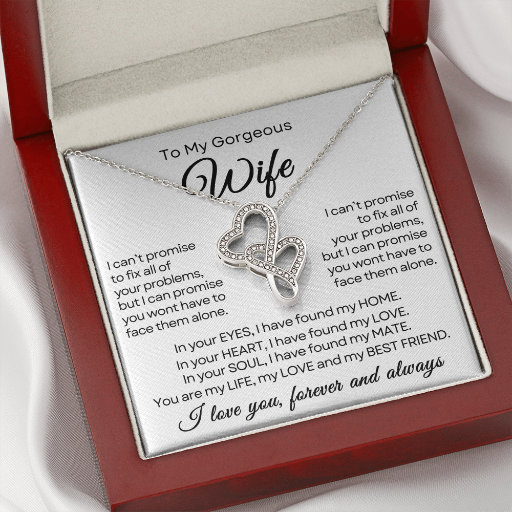 Gift for Wife  Hearts Necklace-[Heartfelt Family Gift]