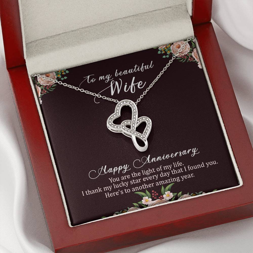 To my beautiful wife happy anniversary-[Heartfelt Family Gift]