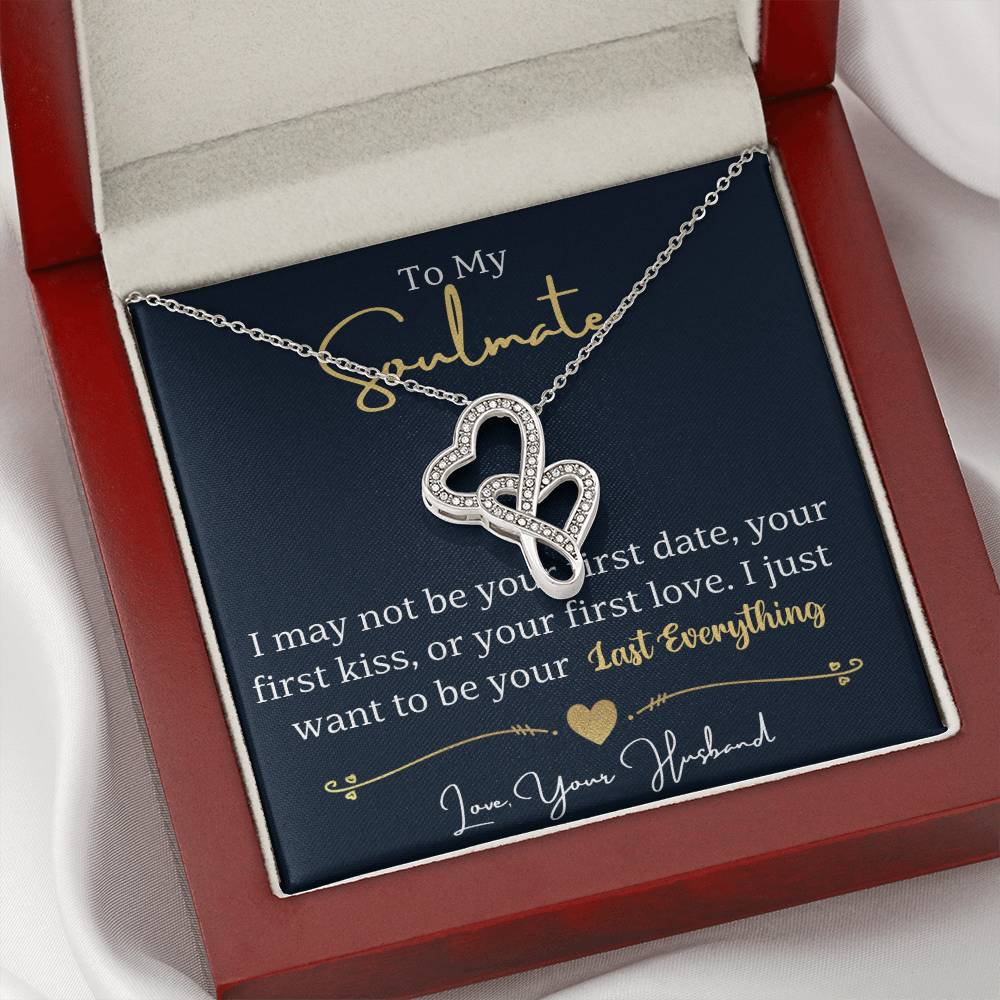 To My Wife Knot Necklace and Earring Gift Set-[Heartfelt Family Gift]