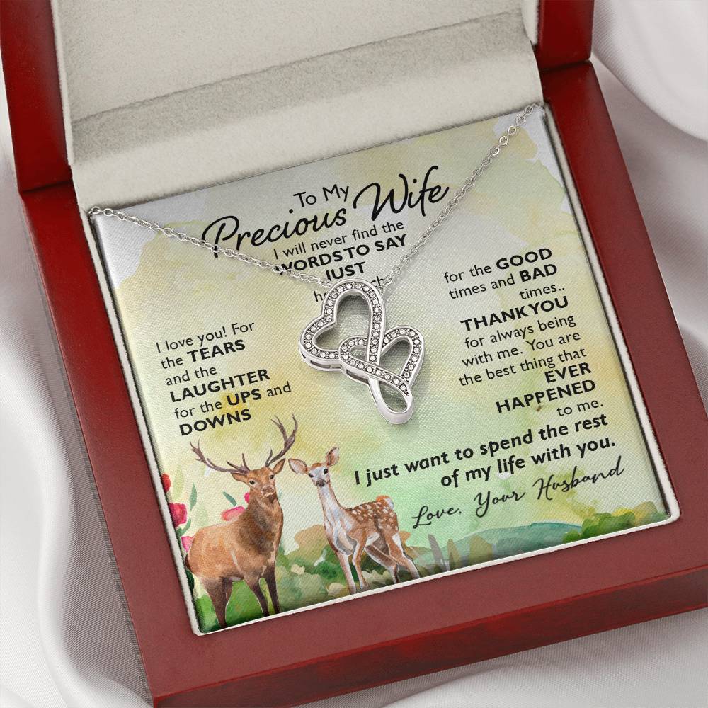 To My Precious Wife-I will never find the WORDS-[Heartfelt Family Gift]