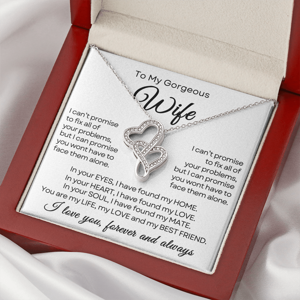 Gift for Wife  Hearts Necklace-[Heartfelt Family Gift]