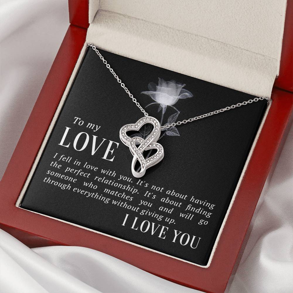 To my love-I fell in love-[Heartfelt Family Gift]
