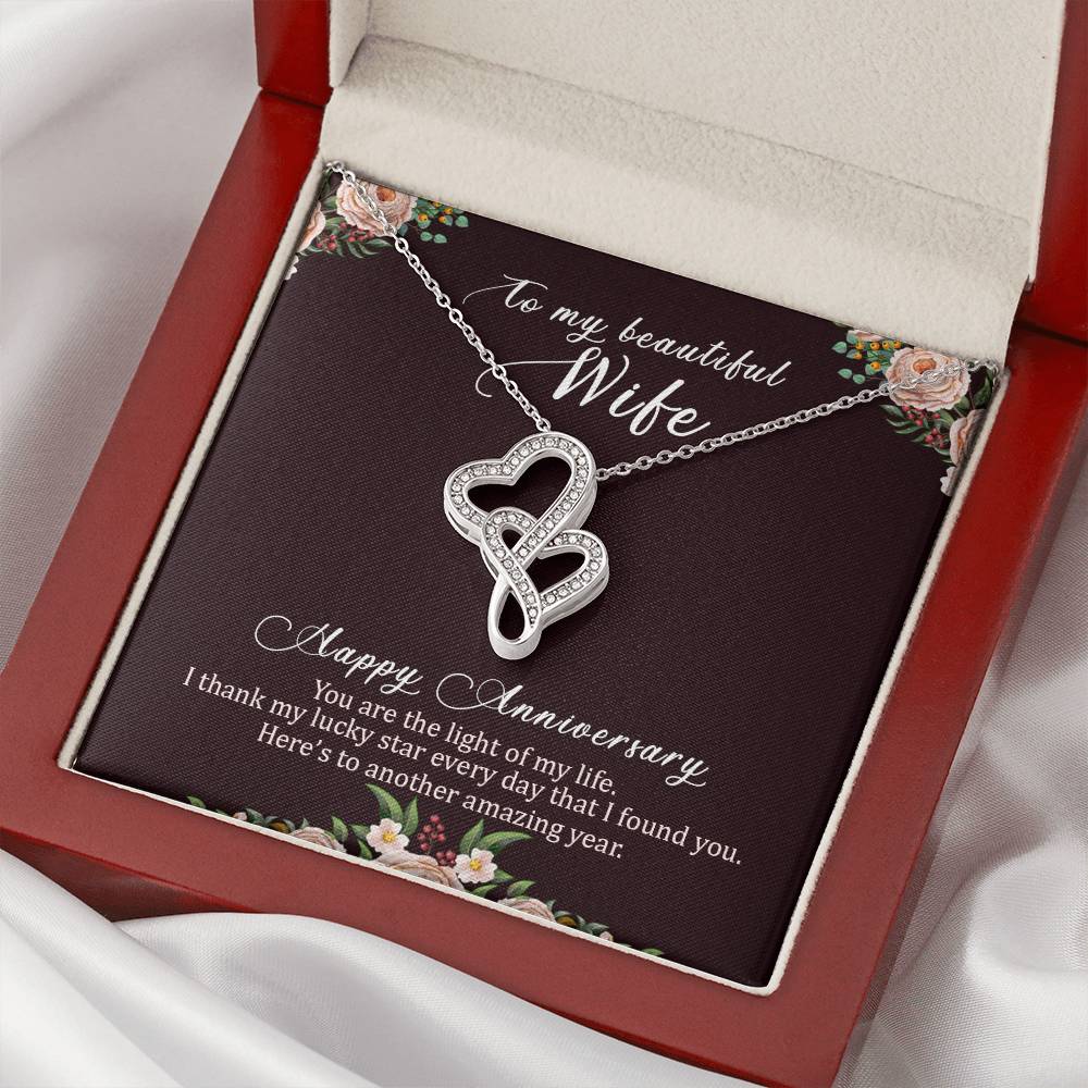 To my beautiful wife happy anniversary-[Heartfelt Family Gift]