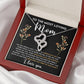 Mom Heart to Heart Necklace-[Heartfelt Family Gift]