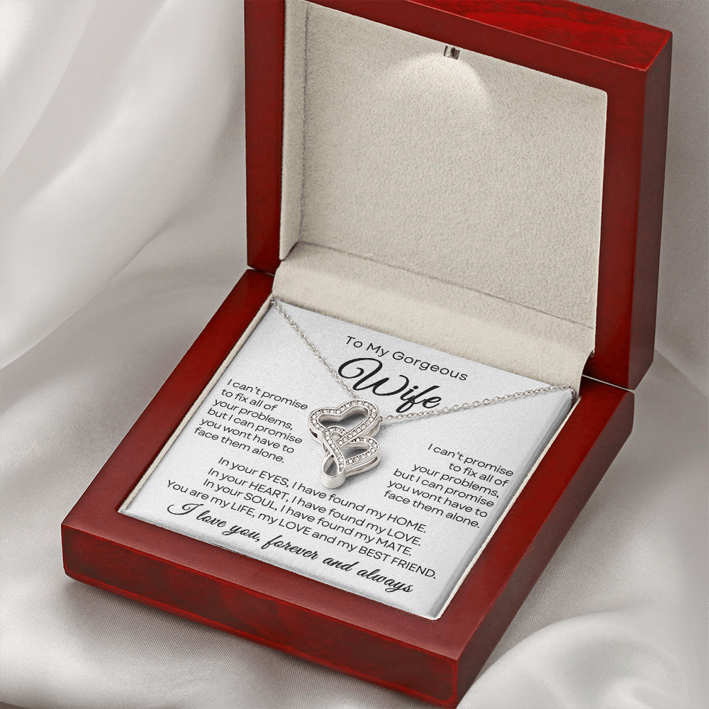 Gift for Wife  Hearts Necklace-[Heartfelt Family Gift]