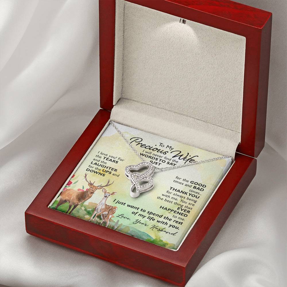To My Precious Wife-I will never find the WORDS-[Heartfelt Family Gift]