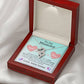 Mommy from Baby Heart to Heart Necklace-[Heartfelt Family Gift]