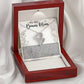 Bonus Mom Heart to Heart Necklace Gift-[Heartfelt Family Gift]