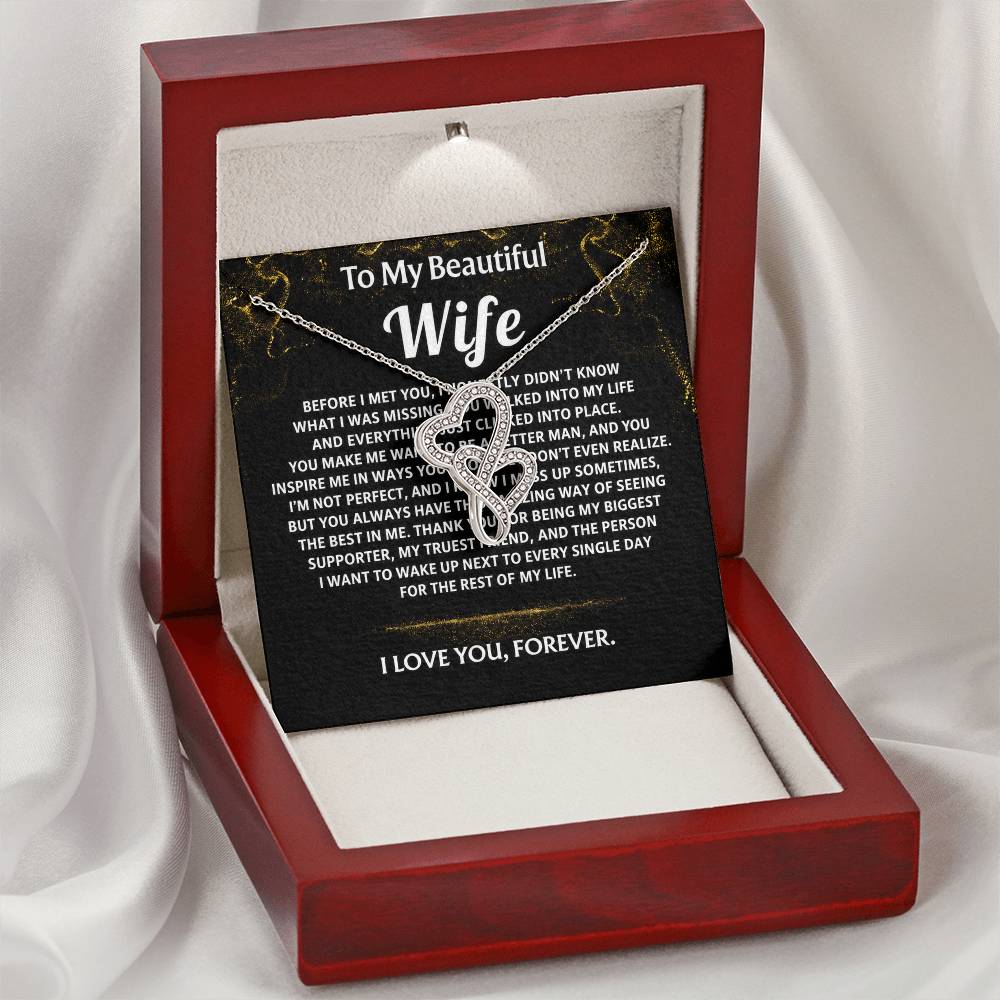 To My Wife, You complete my life, my love.