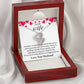 Wife Heart to Heart Necklace Gift-[Heartfelt Family Gift]