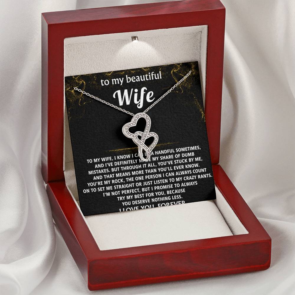 To My Wife, You're my rock, my everything.