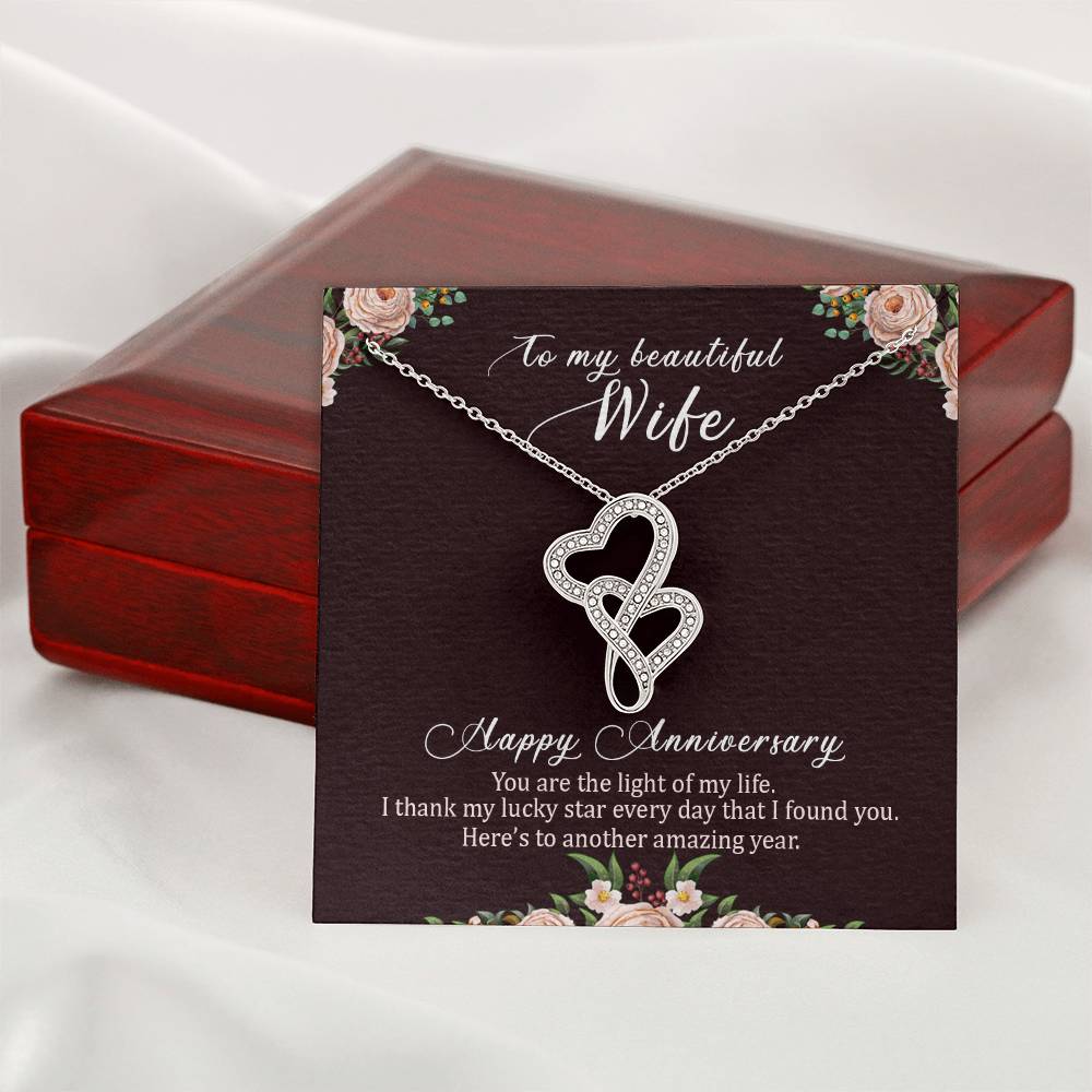 To my beautiful wife happy anniversary-[Heartfelt Family Gift]