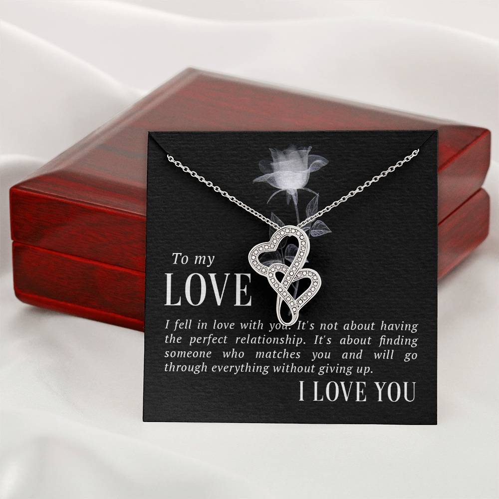 To my love-I fell in love-[Heartfelt Family Gift]