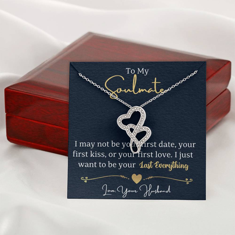 To My Wife Knot Necklace and Earring Gift Set-[Heartfelt Family Gift]