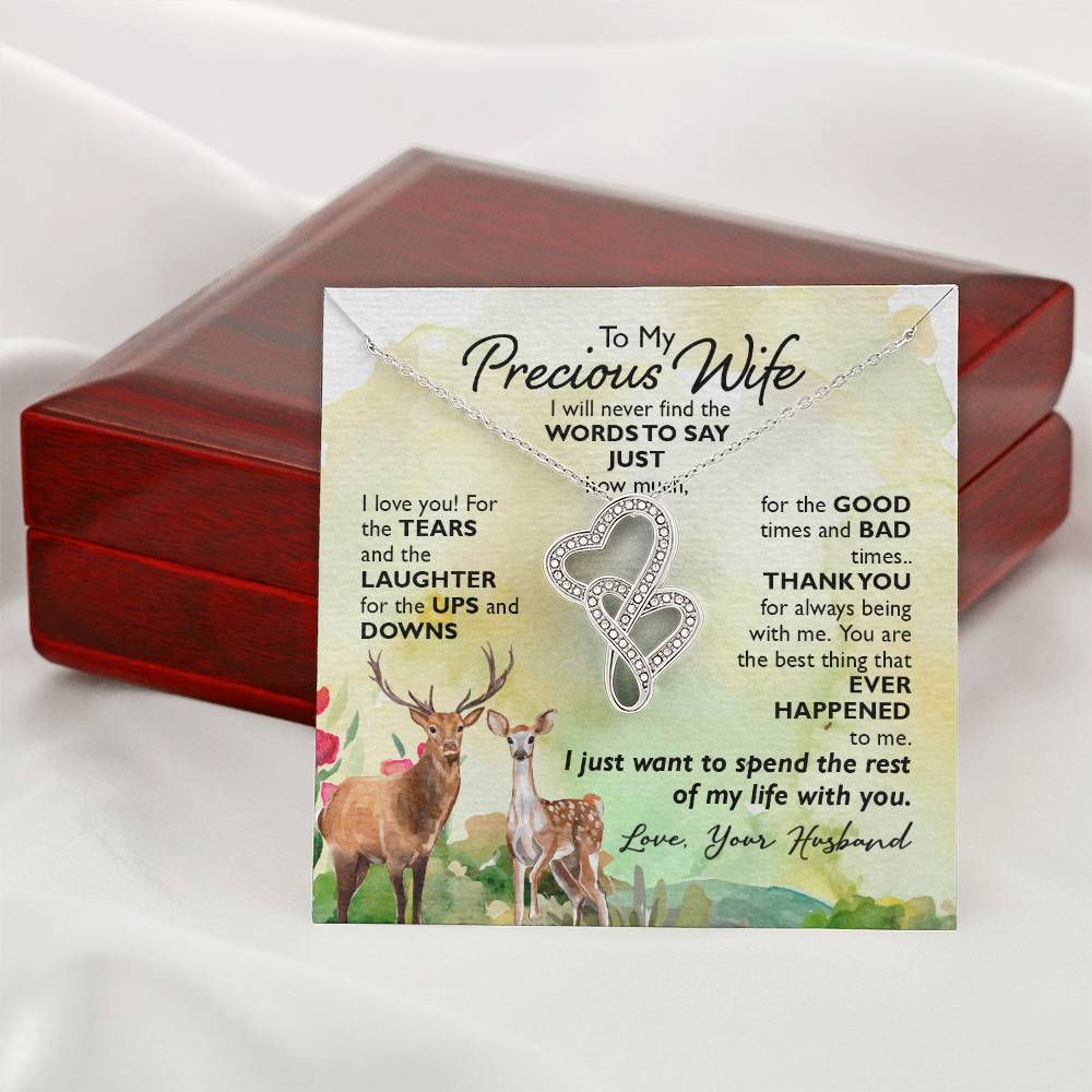 To My Precious Wife-I will never find the WORDS-[Heartfelt Family Gift]