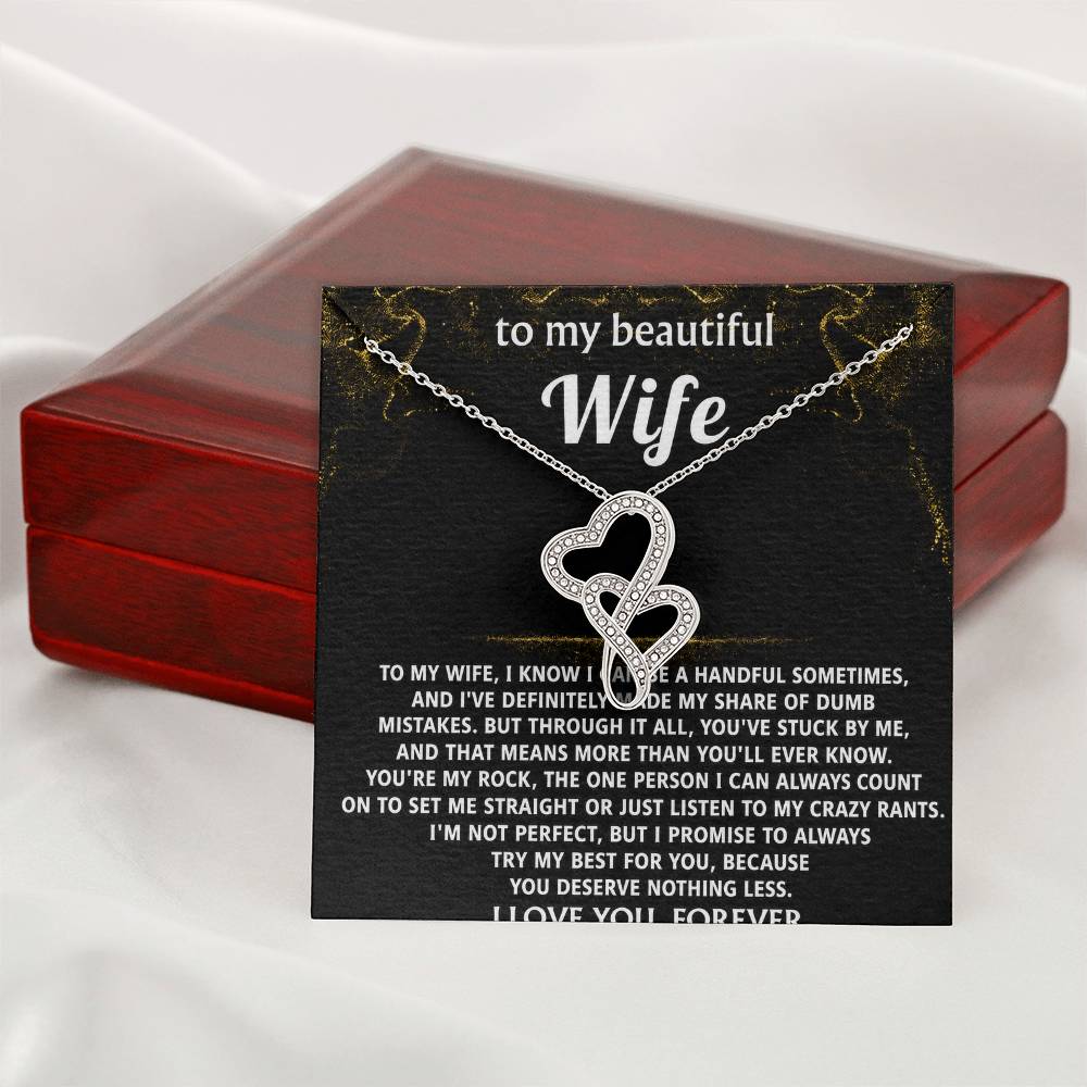 To My Wife, You're my rock, my everything.
