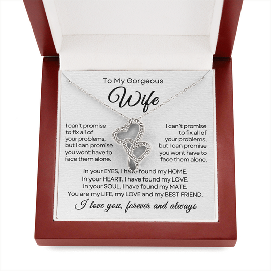 Gift for Wife  Hearts Necklace-[Heartfelt Family Gift]
