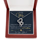 Heart to Heart Necklace The Perfect Gift for Your Wife - Handcrafted and Personalized-[Heartfelt Family Gift]