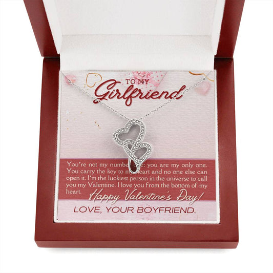 Girlfriend Gift from Boyfriend -Heart Necklace Gift-[Heartfelt Family Gift]