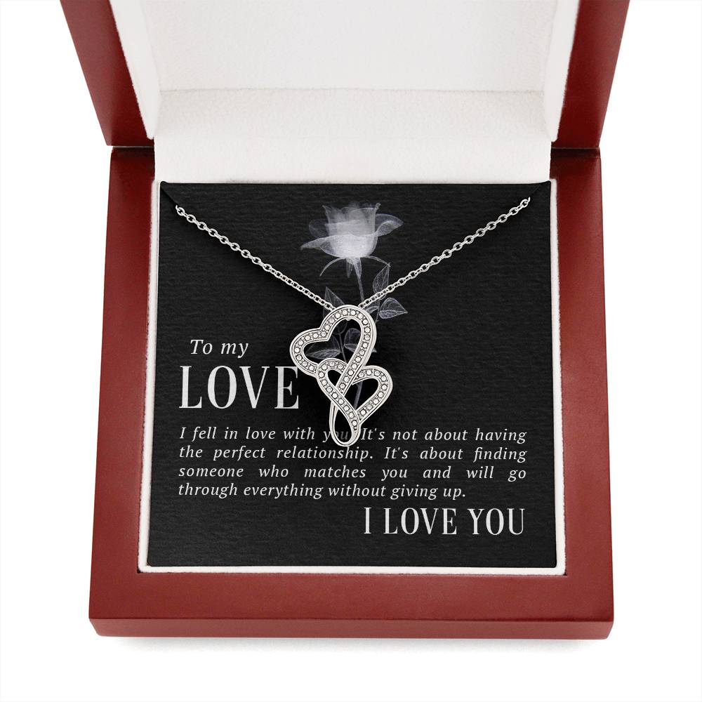 To my love-I fell in love-[Heartfelt Family Gift]