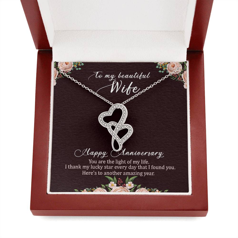 To my beautiful wife happy anniversary-[Heartfelt Family Gift]
