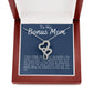 Bonus Mom Heart to Heart Necklace Gift-[Heartfelt Family Gift]