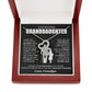 Granddaughter Heart to Heart Necklace from Grandpa-[Heartfelt Family Gift]