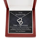 1st Anniversary Gift for Wife - Heart to Heart Necklace-[Heartfelt Family Gift]