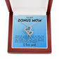 Bonus Mom Heart to Heart Necklace Gift-[Heartfelt Family Gift]