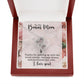 Bonus Mom Heart to Heart Necklace Gift-[Heartfelt Family Gift]