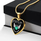Daddy's Girl I Used To Be His Angel Now He's Mine Heart Pendant-[Heartfelt Family Gift]