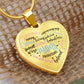 Mama Engraved Heart Necklace-[Heartfelt Family Gift]