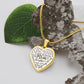 Mom Engraved Heart Pendant-[Heartfelt Family Gift]