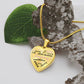 Nanny Engraved Heart Necklace-[Heartfelt Family Gift]