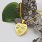 Mama Engraved Heart Necklace-[Heartfelt Family Gift]