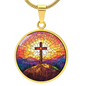 Personalized Christian Cross Necklace