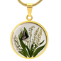 lily pendant-[Heartfelt Family Gift]