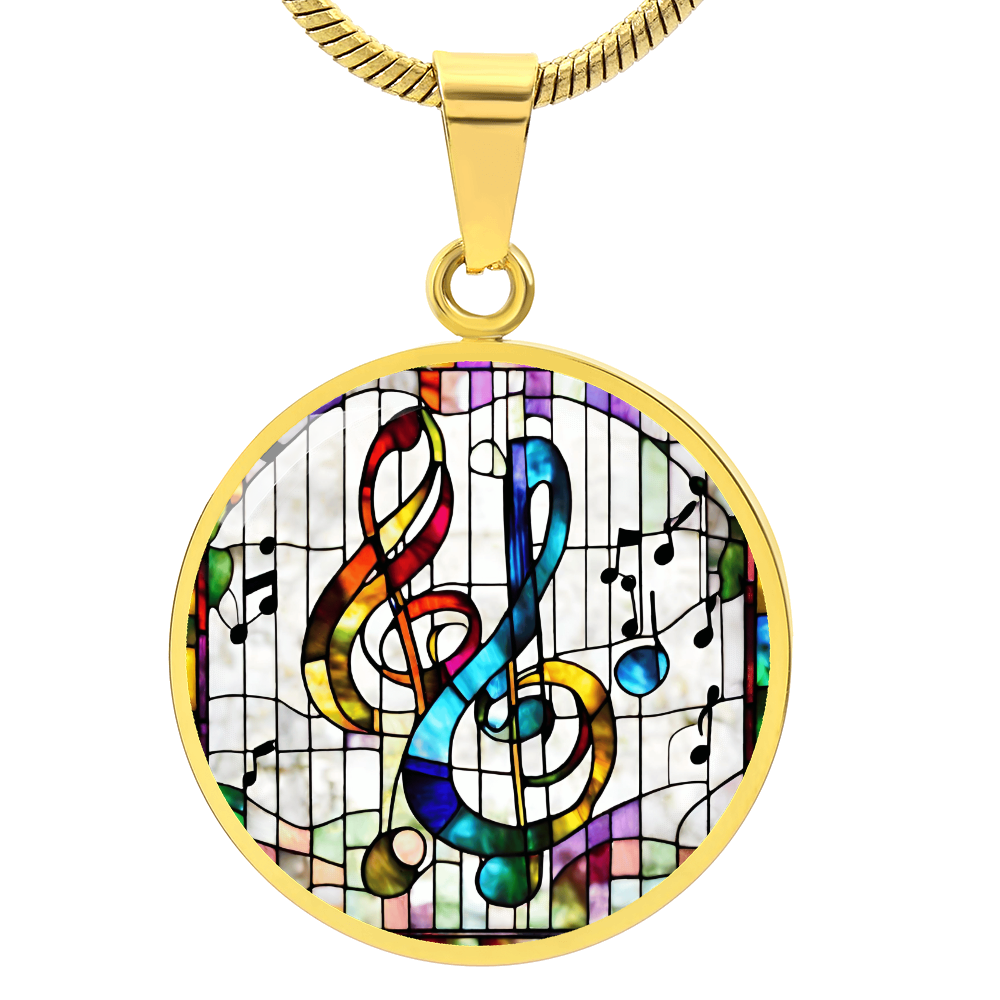 Engraved Music Note Necklace - Perfect Gift for Music Lovers-[Heartfelt Family Gift]
