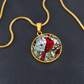 Cardinal Engraved Necklace - Personalized Gift for Any Occasion-[Heartfelt Family Gift]